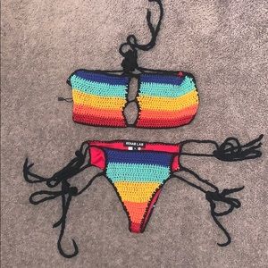 Knitted bikini
